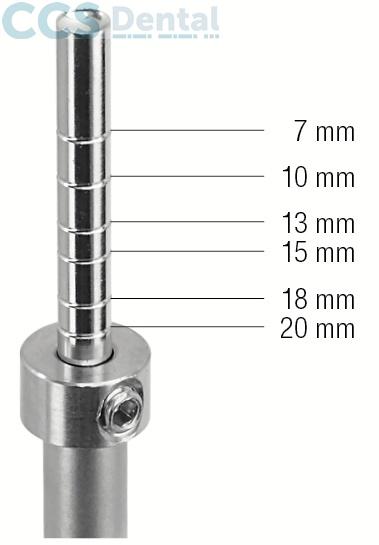 Osteótomo cóncavo curvo 5.0mm