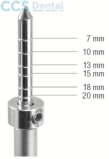 Osteótomo puntiagudo recto 4.2mm