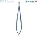 Tijera para microcirugía 180mm titanio