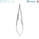 Porta agujas castroviejo 140mm curvo