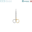 Tijera iris 115mm corte superior curva