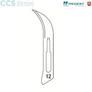 Hoja de bisturí estéril n.12 - 100 pz