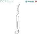 Hoja de bisturí estéril n.15 - 100 pz