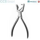 Pinza perforadora para dique ainsworth - mango liso