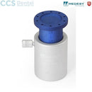 Medidor para instrumentos canalares plata-azul