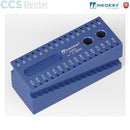 Medidor para instrumentos canalares azul