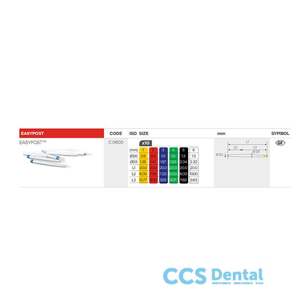 Easy Post Espiga Nº2 10Uds. C0600-2 