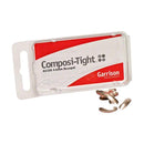 material dental desechable matrices DENTATUS/ABRASIVE/GARRISO, composi-tight gold matrices 