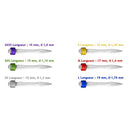 obturación DENTATUS/ABRASIVE/GARRISO, luscent f. vidrio luc