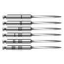 pins para obturación DENTATUS/ABRASIVE/GARRISO,ensanchador tornillo  rua 28mm. sdo. 1/6 6u.