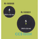 105050 Disco De Corte Standard Negro 25X0.6 100Uds.