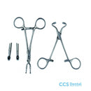 050534 Pinza Sujecion Coronas Ptas. Diamantadas