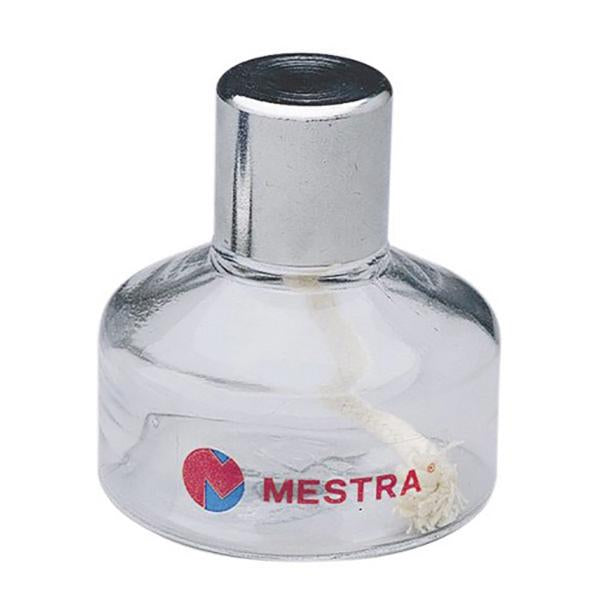 profilaxis MESTRA, 070070 lampara alcohol cristal c/tapa metalica