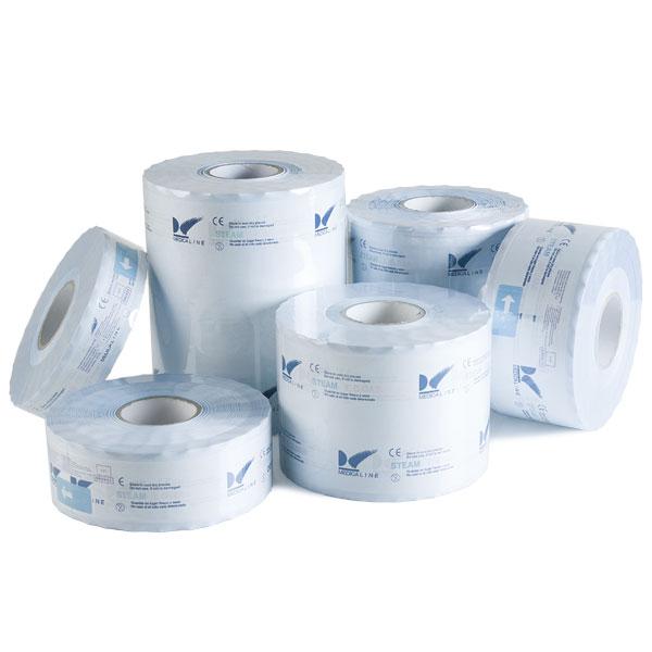 bolsas para desinfección MEDICALINE,rollo esterilizar 5-25cm.x200m.  