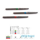 848C Fresa FG Diamante Fig 173 grueso 5 Uds.