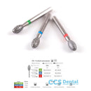 379C Fresa FG Diamante Fig 277 grueso 5 Uds.