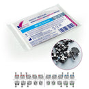 brackets para ortodoncia MEDICALINE, bracket ml metal mbt .022