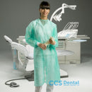 Bata Desechable C/Puño Eco 110cm. 50Uds.