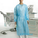 Bata Desechable C/Puño Eco 110cm. 50Uds.