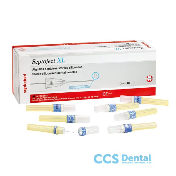 Agujas Septoject Xl 27G 25 0.4X25mm 100Uds.