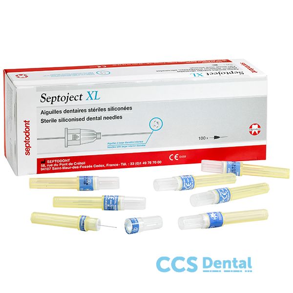 Agujas Septoject Xl 27G 35 0.4X35mm 100Uds.