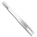 instrumental dental mangos SWANN MORTON, hoja bisturi desechable esteril sm69