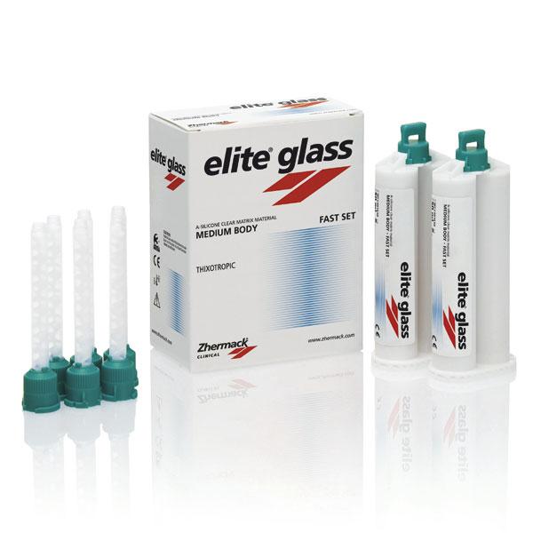 siliconas para imprensión ZHERMACK,elite glass repos. 2x50ml.