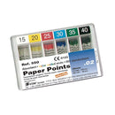 puntas para endodoncia ZIPPERER, puntas papel art.550 200u  