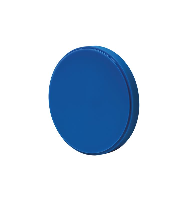 Aparatologia dental economica Cad Cam Disco De Cera (98,5), Azul 20Mm, Dura, 12 Pc YETI DENTAL