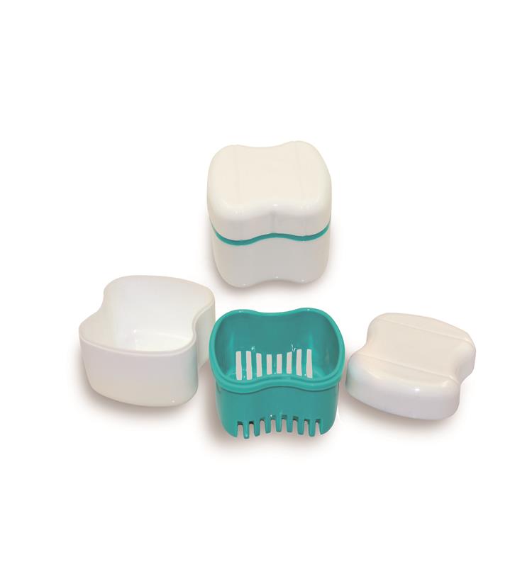Aparatologia dental economica Caja Porta-Protesis con Bandeja Color Blanco Cx4 TECHNOFLUX