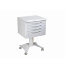 Aparatologia dental economica Carrito Movil C/ Ruedas 4 Cajones Encimera Ceramica Mod.Rc4Z ZILFOR