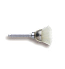 instrumental dental barato HATHO CEPILLO PROFILAXIS CA BX12 UDES. FORMA COPA CERDA BLANCA (317036)