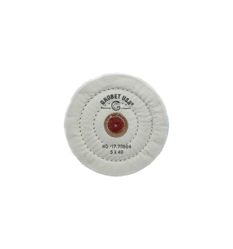 Aparatologia dental economica Disco Grobet Algodon Blanco 125 Mm. Diam. 40 Hojas (17.75804) GROBET