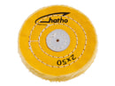 instrumental dental barato HATHO DISCO HATHO ALGODON AMARILLO 50x15  MM 50 HOJAS