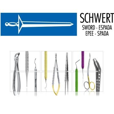 Inserto un cuchillo periodoncia  Orban 1/2