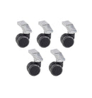 Aparatologia dental economica Juego 5 Ruedas Recam. Taburete Gabinete Dental SCORE DENTAL