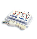 Aparatologia dental economica Kit "Magic Touch" 8 Fresas Para Tratamiento De Protesis En Cer STRAUSS
