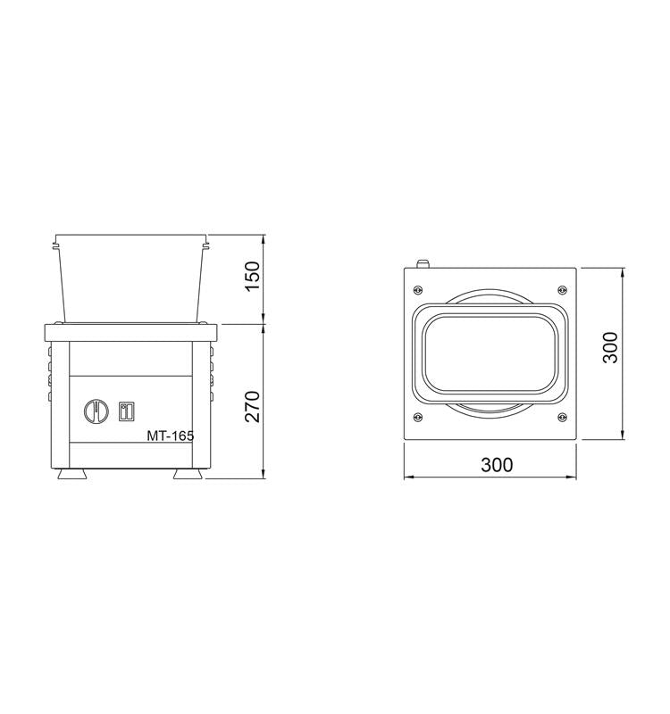 Aparatologia dental economica Pulidora Magnetica Estmon Mt-165 220V ESTMON