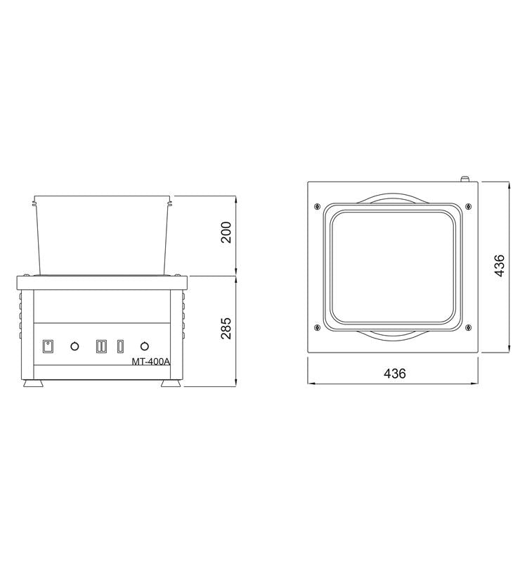 Aparatologia dental economica Pulidora Mag.Estmon Mt-400-A C/Regulador Y Extractor ESTMON